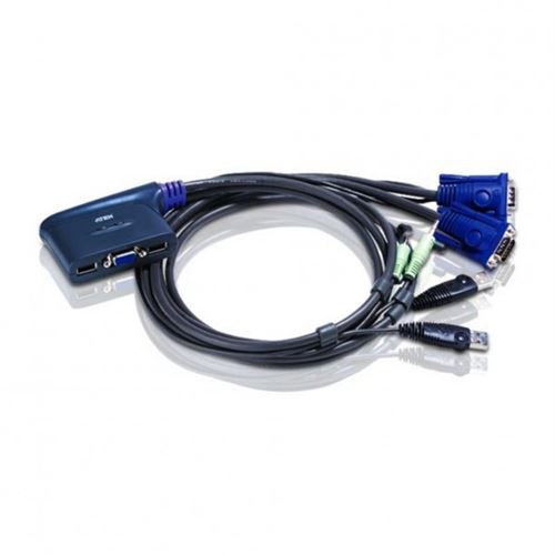 ATEN CS62US - KVM / USB switch - 2 poorten