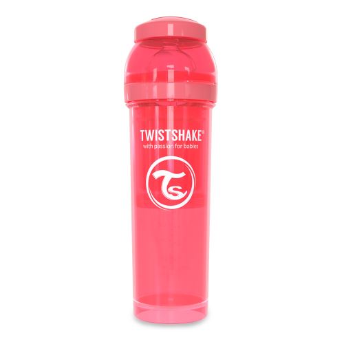 Biberon anti-colique Twistshake Pêche 330ml