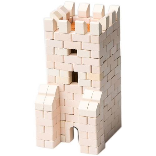 Wise Elk kit de construction Gate Tower junior 13 cm plâtre blanc 301-pièce