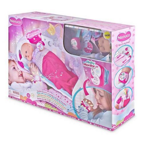 Poupée Nenuco Dors Avec Moi et son Baby Monitor