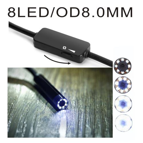 Caméra Endoscope sans fil d inspection pour iOS Android 2.0 mégapixels HD 1200P AFSXT025