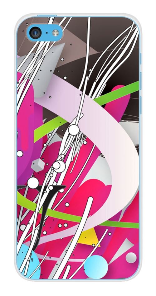 Coque en silicone imprimée compatible Apple iPhone 5C Future