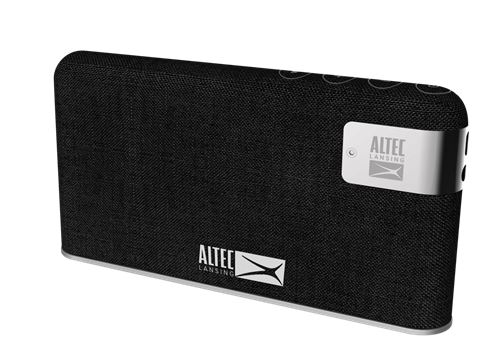 Altec Lansing Stone - Luidspreker - voor draagbaar gebruik - draadloos - Bluetooth - 10 Watt - zwart