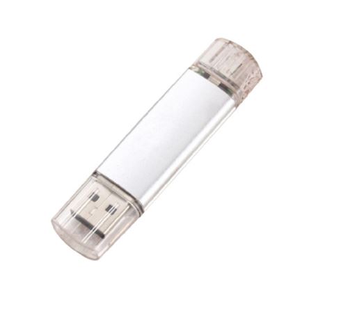 Clef USB 8Go 3 en 1 pour Ordinateur Portable PC MAC & Smartphone Type C  Micro-USB Cle Memoire 8GB (ARGENT) - Clé USB - Achat & prix