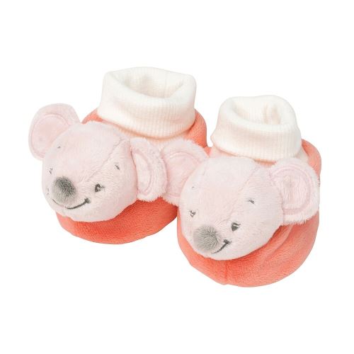 Chaussons d'éveil Nattou Valentine la souris Collection ' Adèle et Valentine '