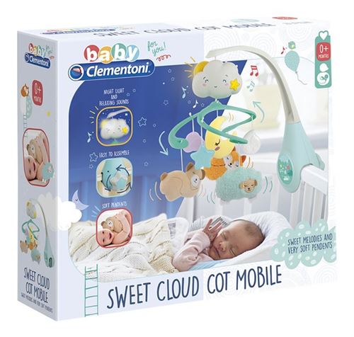 Baby Clementoni mobile musical Nuage & animaux