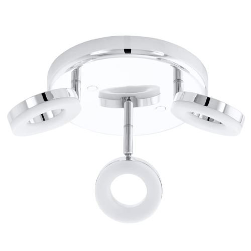 EGLO Plafonnier LED Gonaro Argenté