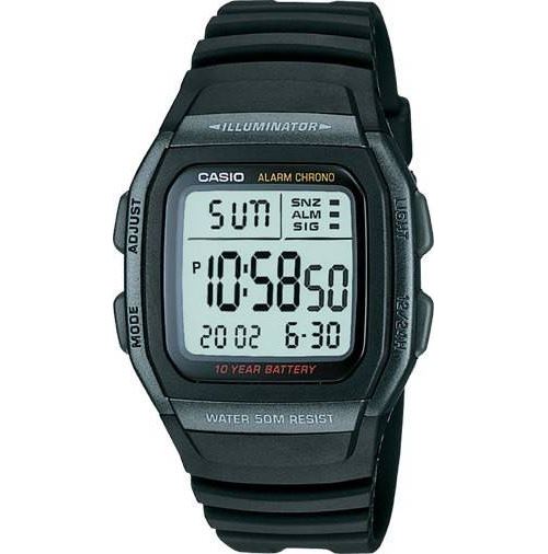 Montre Homme Casio W-96H-1B Noir