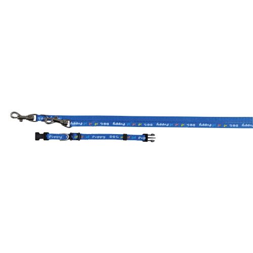 Trixie - Collier et laisse pour chiot (16-23 cm) (Bleu) - UTTX261