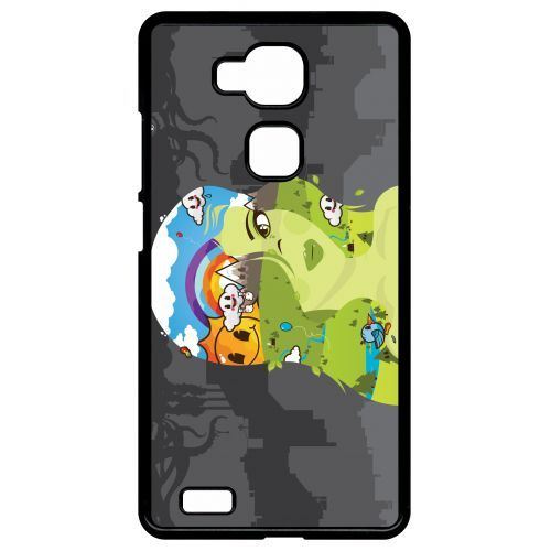 Coque huawei ascend mate7 monarch pop art cloudy sunny