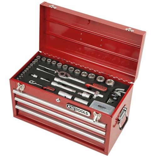 KS Tools 100 pièces Coffre à outils 1/4 1/2