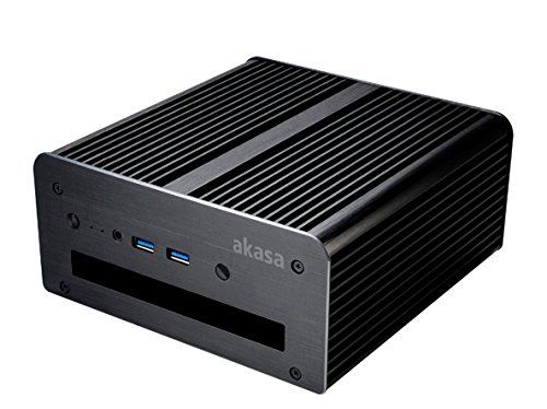 Boîtier PC - Akasa Max S - Boîtier fanless en aluminium pour Intel NUC (sans alimentation)