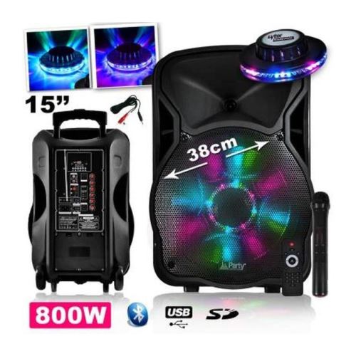 PARTY PARTY-15PACK Enceinte mobile amplifiée - 800W