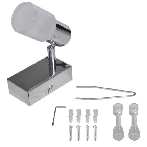 Plafondlamp glazen cilinder kap incl. LED lamp