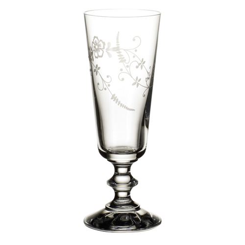 Flûte à champagne en cristallin - Lot de 4 VIEUX LUXEMBOURG