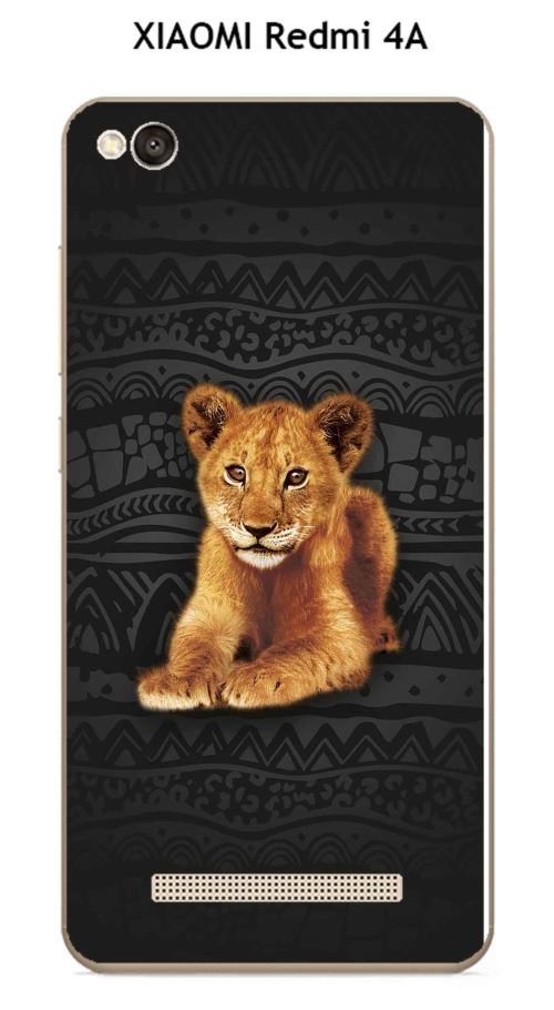 Coque XIAOMI Redmi 4A design Baby lion