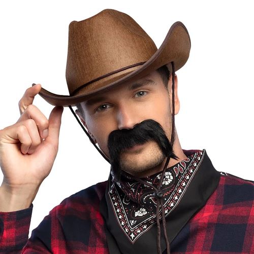 moustache de cow boy-gringo