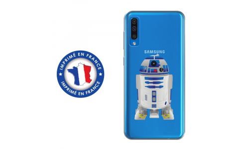 Coque souple pour Samsung Galaxy A50 avec impression Motifs robot