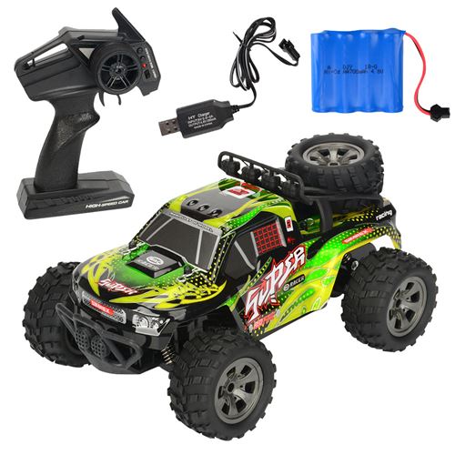 Voiture télécommandée 1:18 2.4G Haute vitesse Hors route-vert