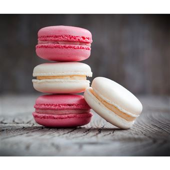 Fond De Hotte En Verre Macarons 60 X 50 Cm Gris