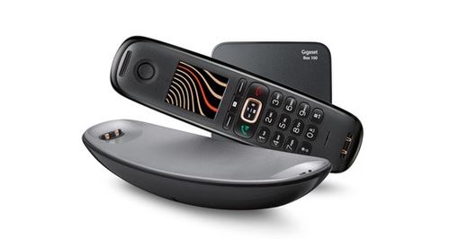 Téléphone sans fil Mono Gigaset Sculpture CL750 Noir