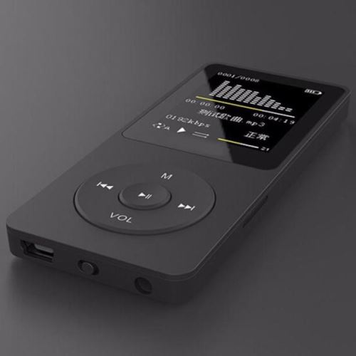 1.8 TFT Noir 16G MP3 HiFi Lossless son Lecteur de musique FM Recorder Carte TF