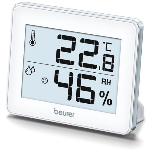 Beurer Blanc Thermo Hygromètre