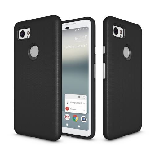 Google Pixel 2 XL Coque Protection Plastique Combinaison Noir ALS53097