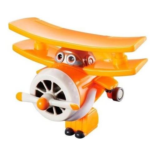 Super Wings Transform-A-Bots ! Grand Albert 6 cm orange
