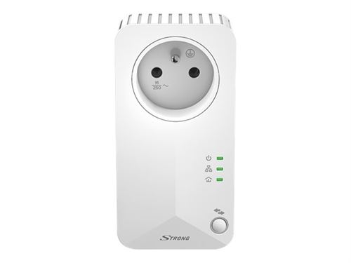 Strong Powerline 500 - Kit - bridge - HomePlug AV (HPAV) - aansluitbaar aan muur (pak van 2)