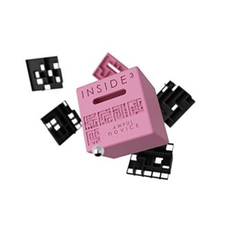 Pack Inside3 – Mean NoVICE + Awful NoVICE – Labyrinthe 3D En Cube – Casse-tête Spatial 4/13 Et 8/13 – Dès 14 Ans