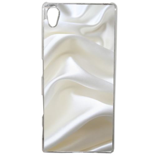 Coque Soie Blanche Compatible Sony Xperia Z5 Transparent