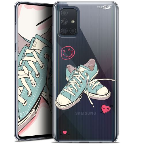 Coque Gel Pour Samsung Galaxy A71 (A715) (6.7 ) Extra Fine - Mes Sneakers d'Amour