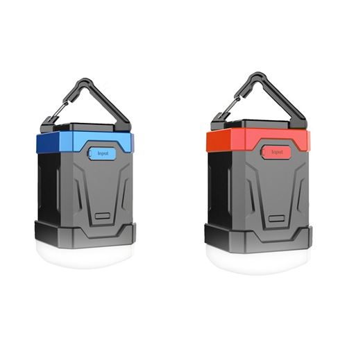 Lanterne de Camping Waterproof et Batterie Externe Portable 13000 mAh (Bleu)