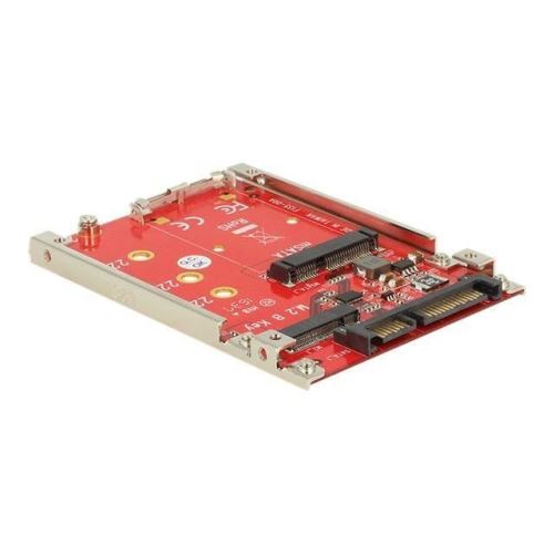 DeLOCK Contrôleur de stockage M.2 M.2 Card - mSATA SATA 6Gb-s
