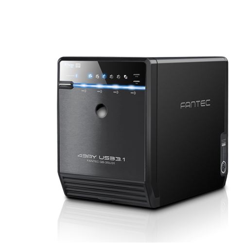 FANTEC QB-35U31 Baie de disques 4 Baies (SATA-600) USB 3.1 Gen 2 (externe)