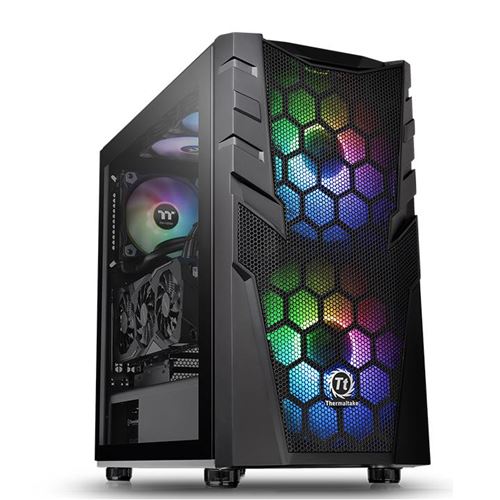 THERMALTAKE - Commander C32 TG ARGB Noir - Boitier sans alimentation - Moyen tour - Format ATX