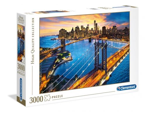 Clementoni Puzzle New York 3000 Pièces - Image 3