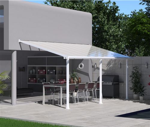 Palram - Pergola 16.1m² Blanc 704220