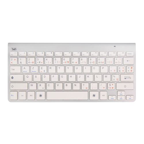 T'nB - Clavier - sans fil - Bluetooth - argent, blanc