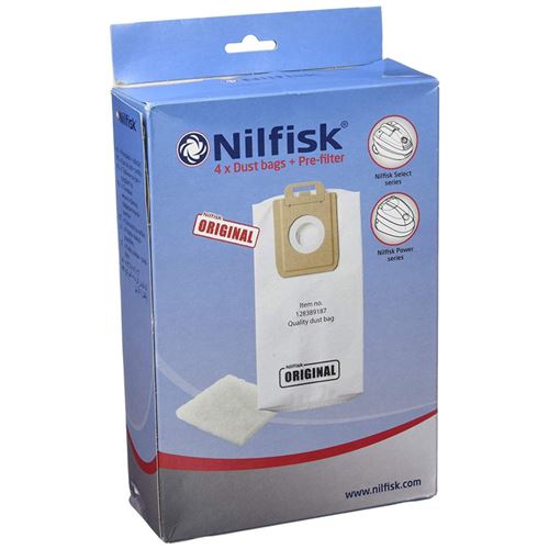 Nilfisk Sacs (X4) Originaux Pour Aspirateur - Image 2