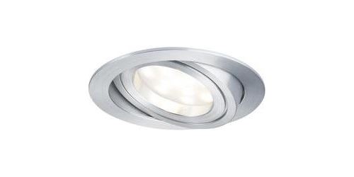 Spot LED encastrable LED intégrée Paulmann Coin 92833 blanc chaud 21 W aluminium set de 3