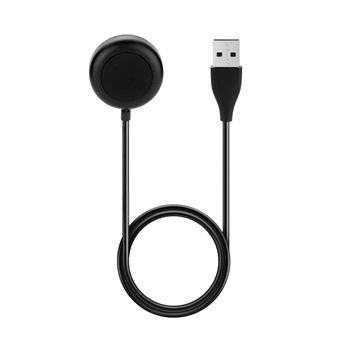Chargeur Sans Fil Qi Compatible avec Fossil 4 5 Watch Noir