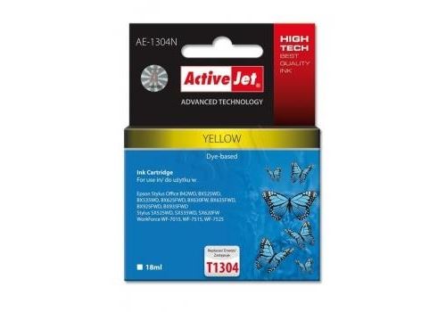 Encre activejet ae-1304n jaune 18 ml epson t1304 action expacjaep0210