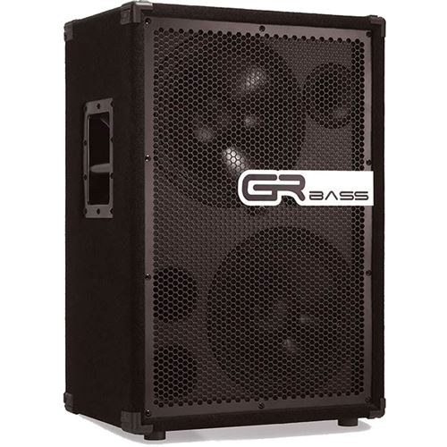 GRBass GR212/4 baffle basse 2x12 700 watts 4 ohms noir
