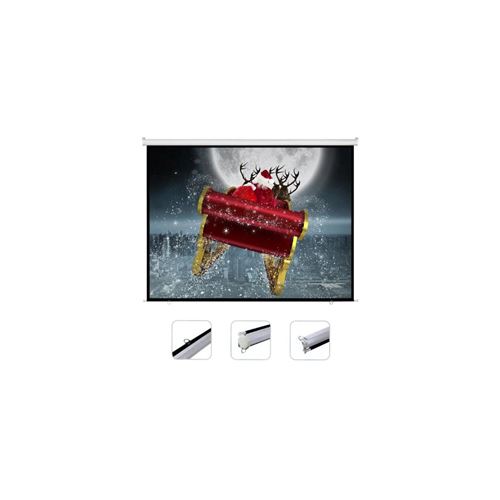 Ecran de projection manuel 4/3 100''