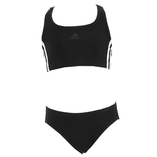 Maillot de bain 2 pièces Adidas Fit 3s black 2p girl Noir taille : 9à10A réf : 19078