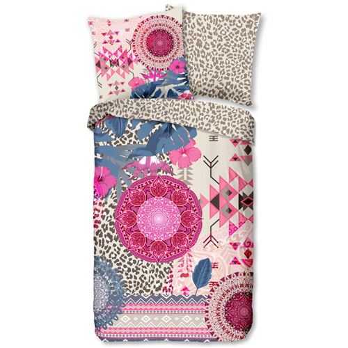 HIP Housse de couette 6320-H Allison 155 x 220 cm Multicolore