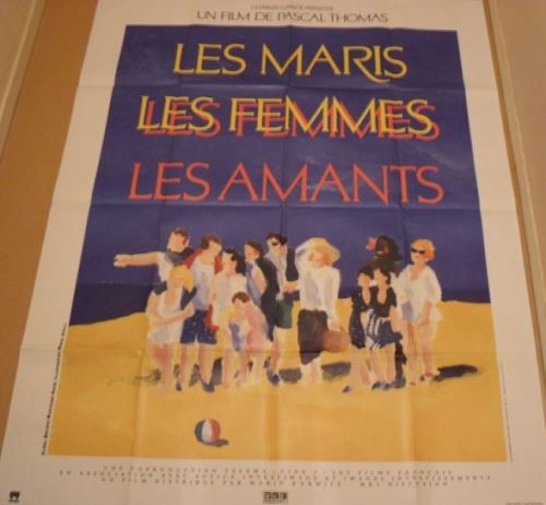 Les Maris, Les Femmes , Les Amants AFFICHE CINEMA ORIGINALE