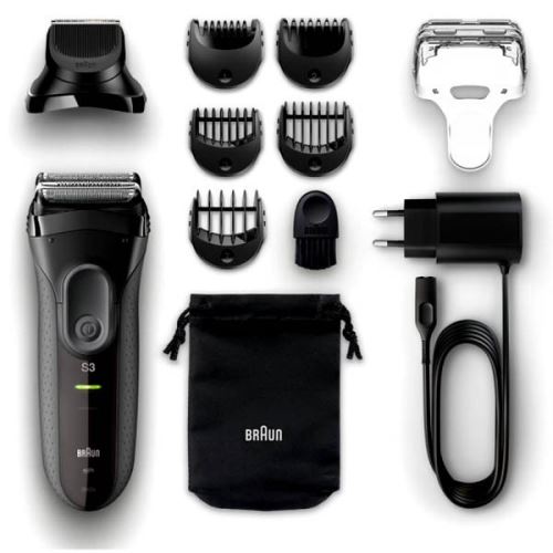 Tondeuse électrique 3 en 1 avec accessoires - Tondeuse à barbe, épilateurs pour la barbe